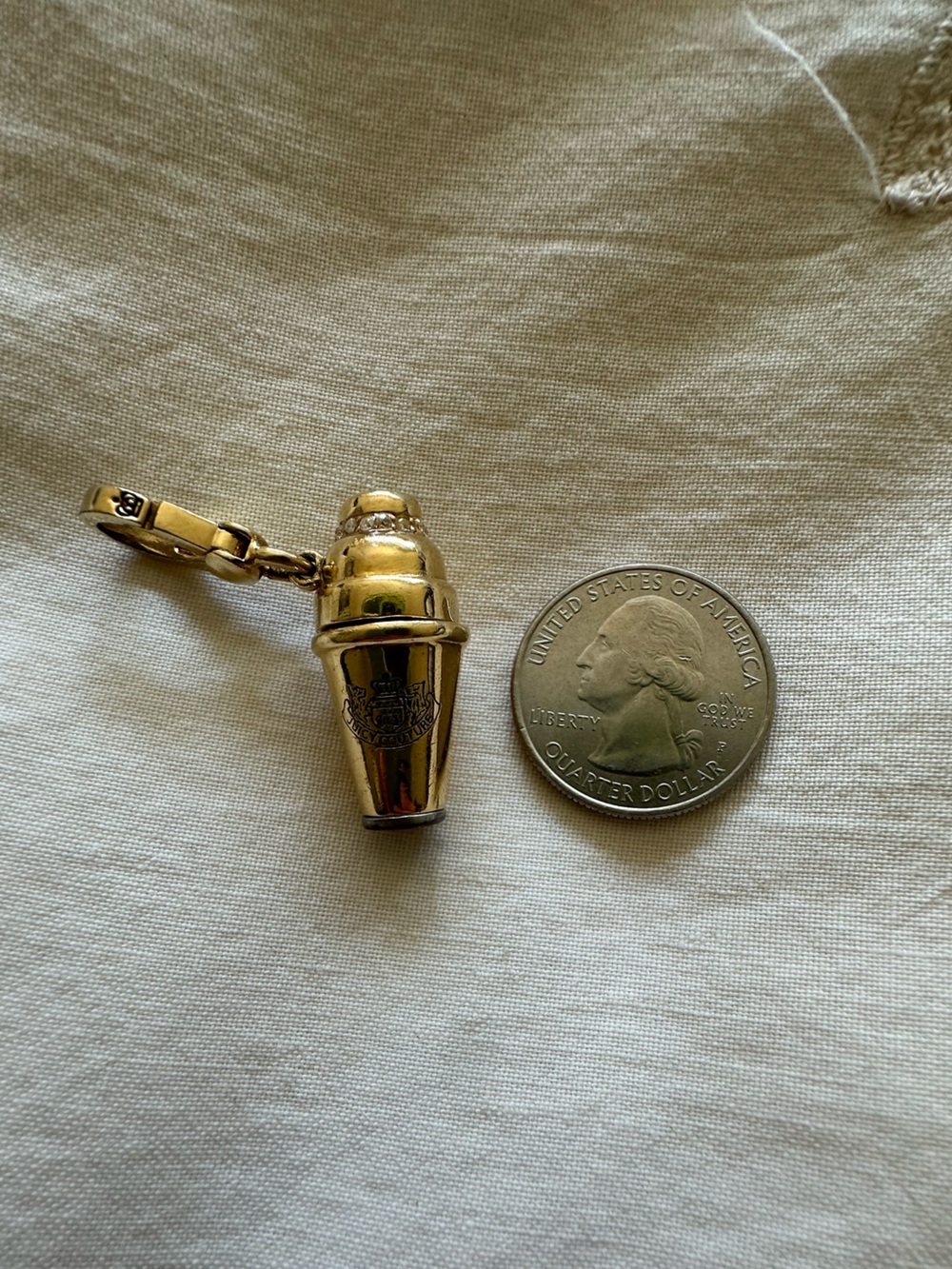 Y2k Vintage Juicy Couture Cocktail Mixer Charm - Picture 2 of 6